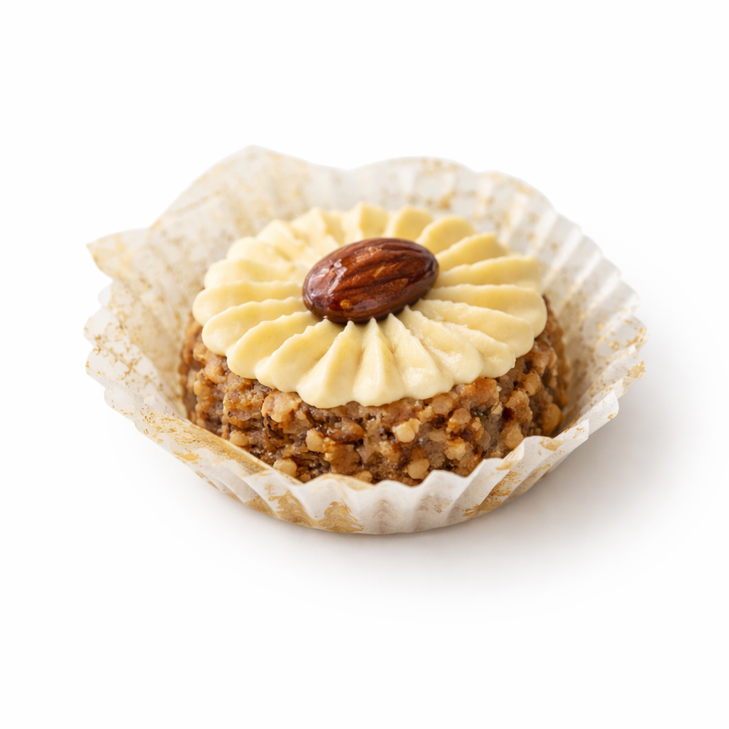 Pâtisserie Mchekla aux amandes, noix et miel