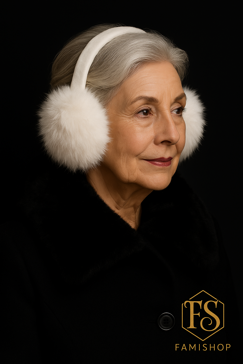 Cache-oreilles en  fourrure