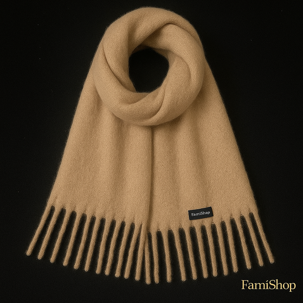 écharpe en coton  chaude