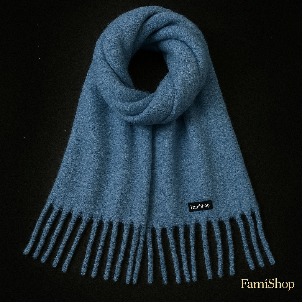 écharpe en coton  chaude