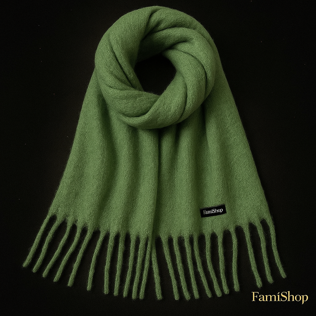 écharpe en coton  chaude