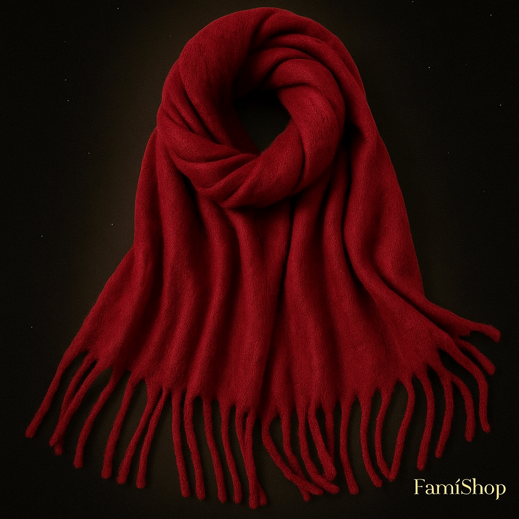 écharpe en coton  chaude