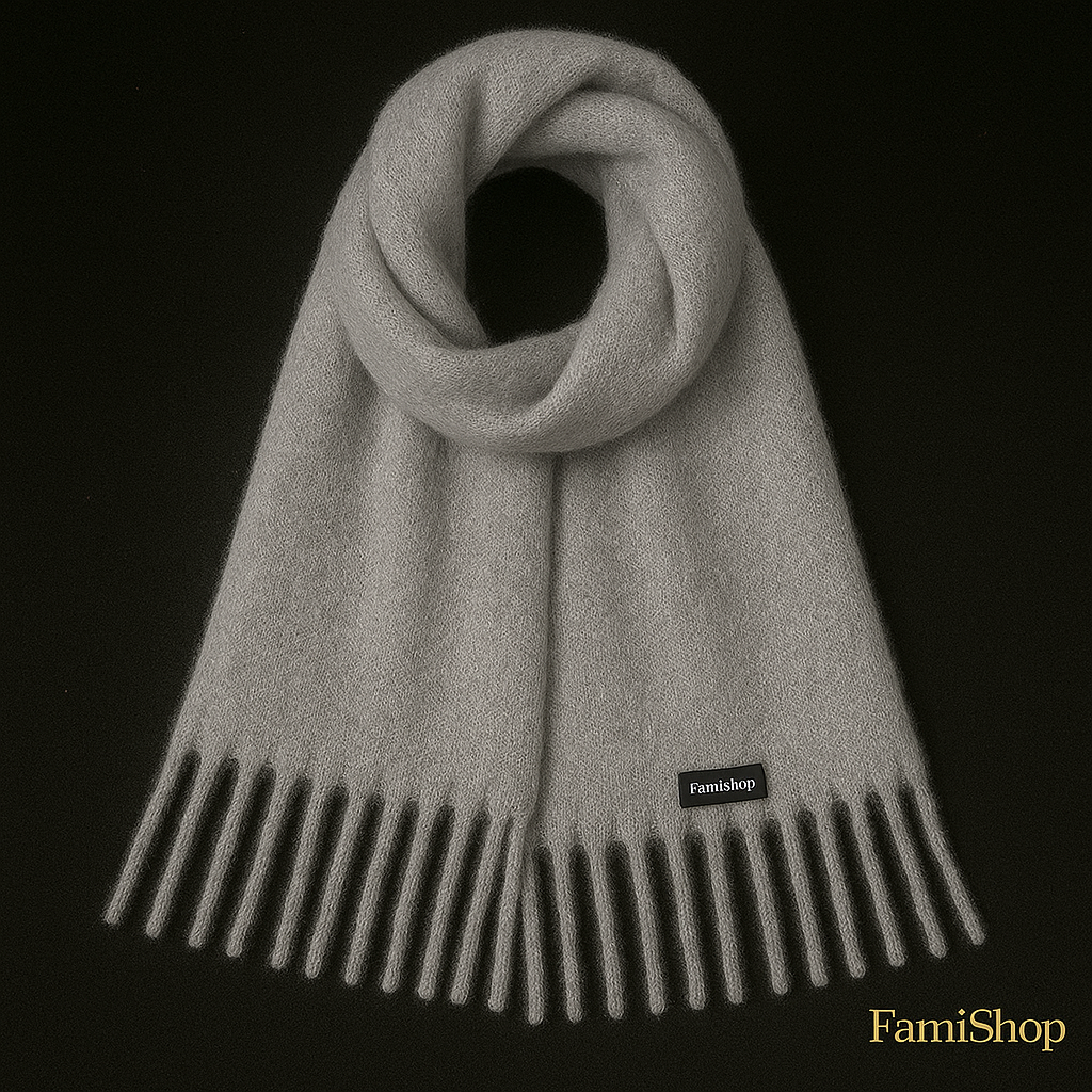 écharpe en coton  chaude