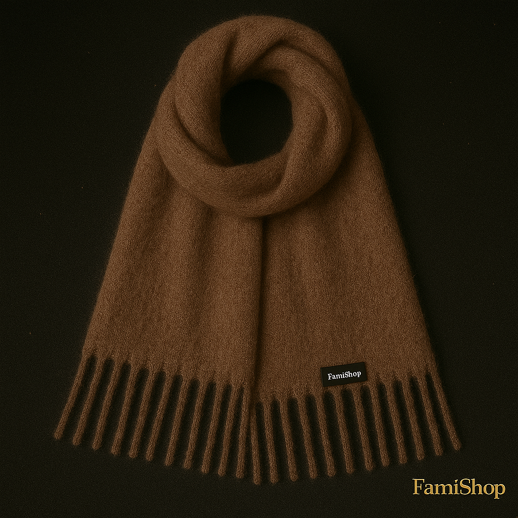 écharpe en coton  chaude