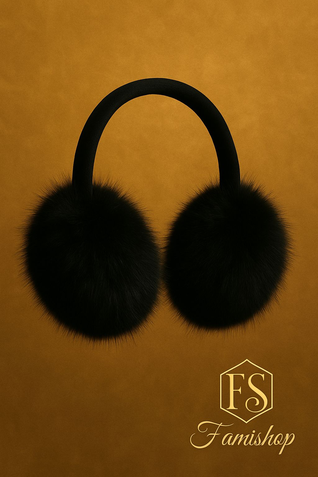 Cache-oreilles en  fourrure