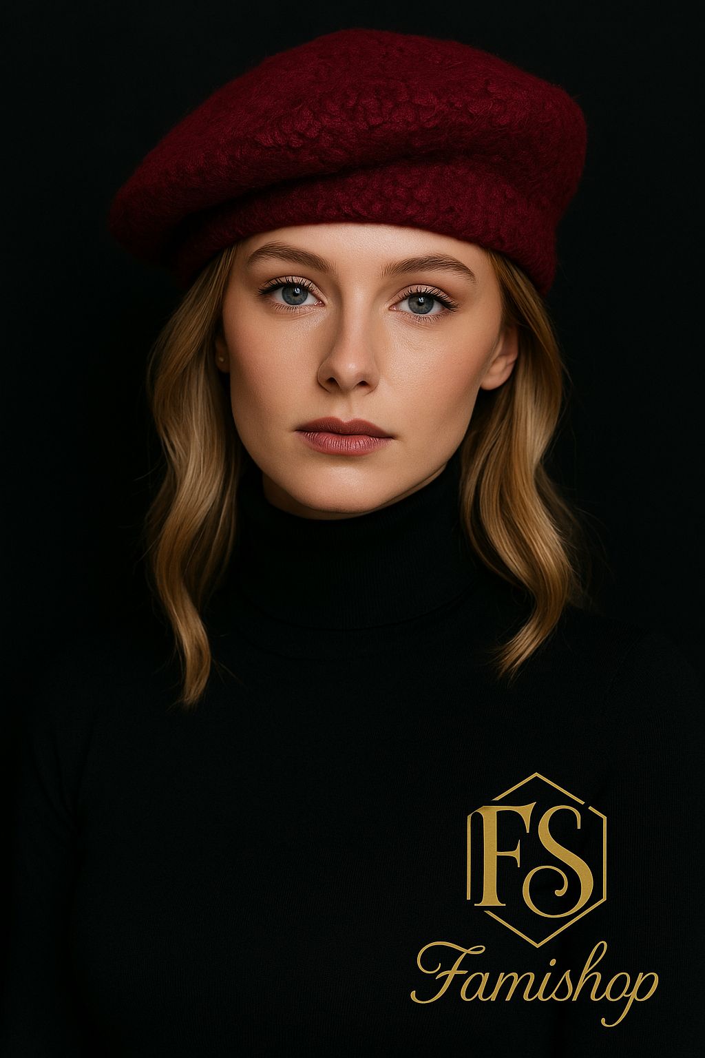 Béret femme  Casquette plate