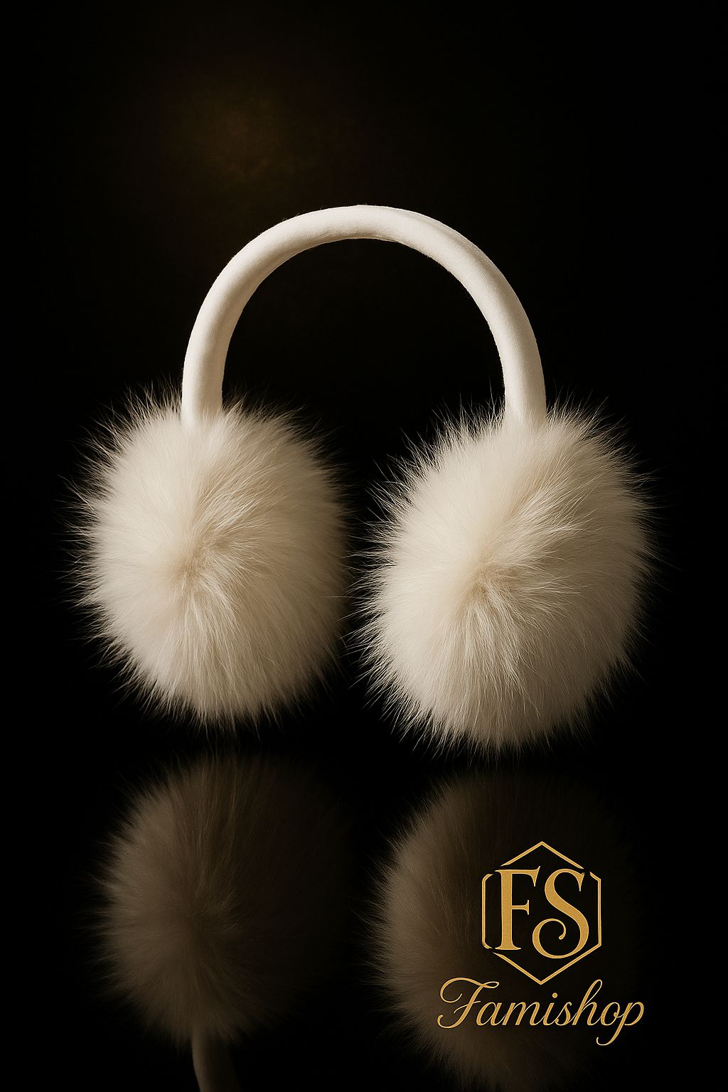 Cache-oreilles en  fourrure