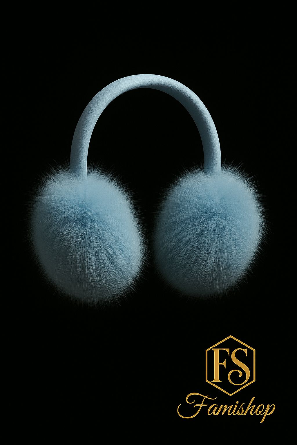 Cache-oreilles en  fourrure