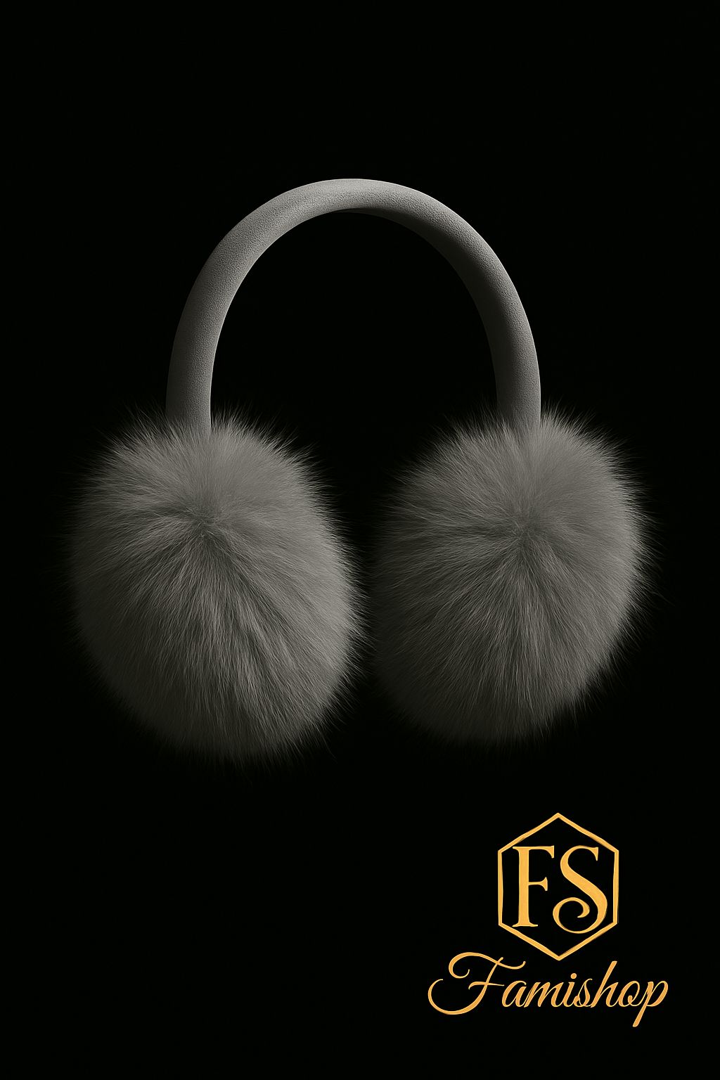 Cache-oreilles en  fourrure