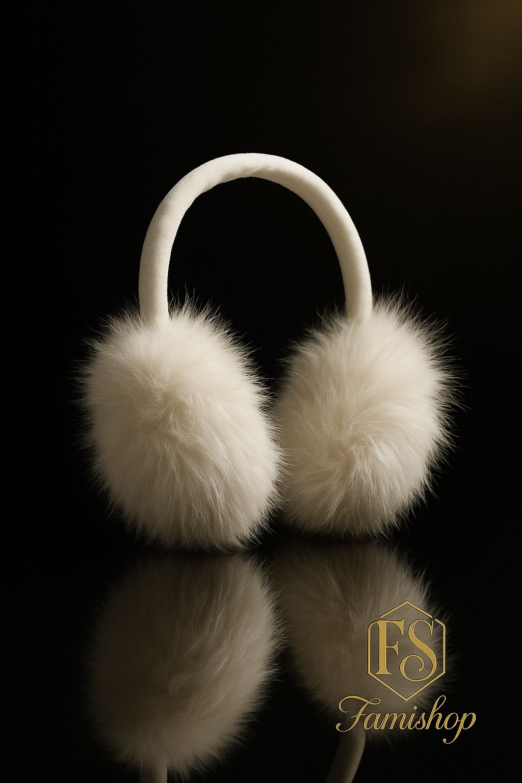 Cache-oreilles en  fourrure